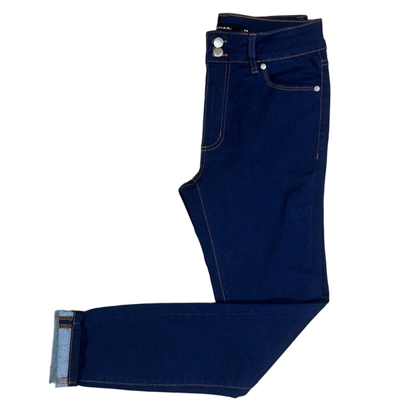 Tahari Sharon roll cuff jeans SIZE 6 - Picture 3 of 8
